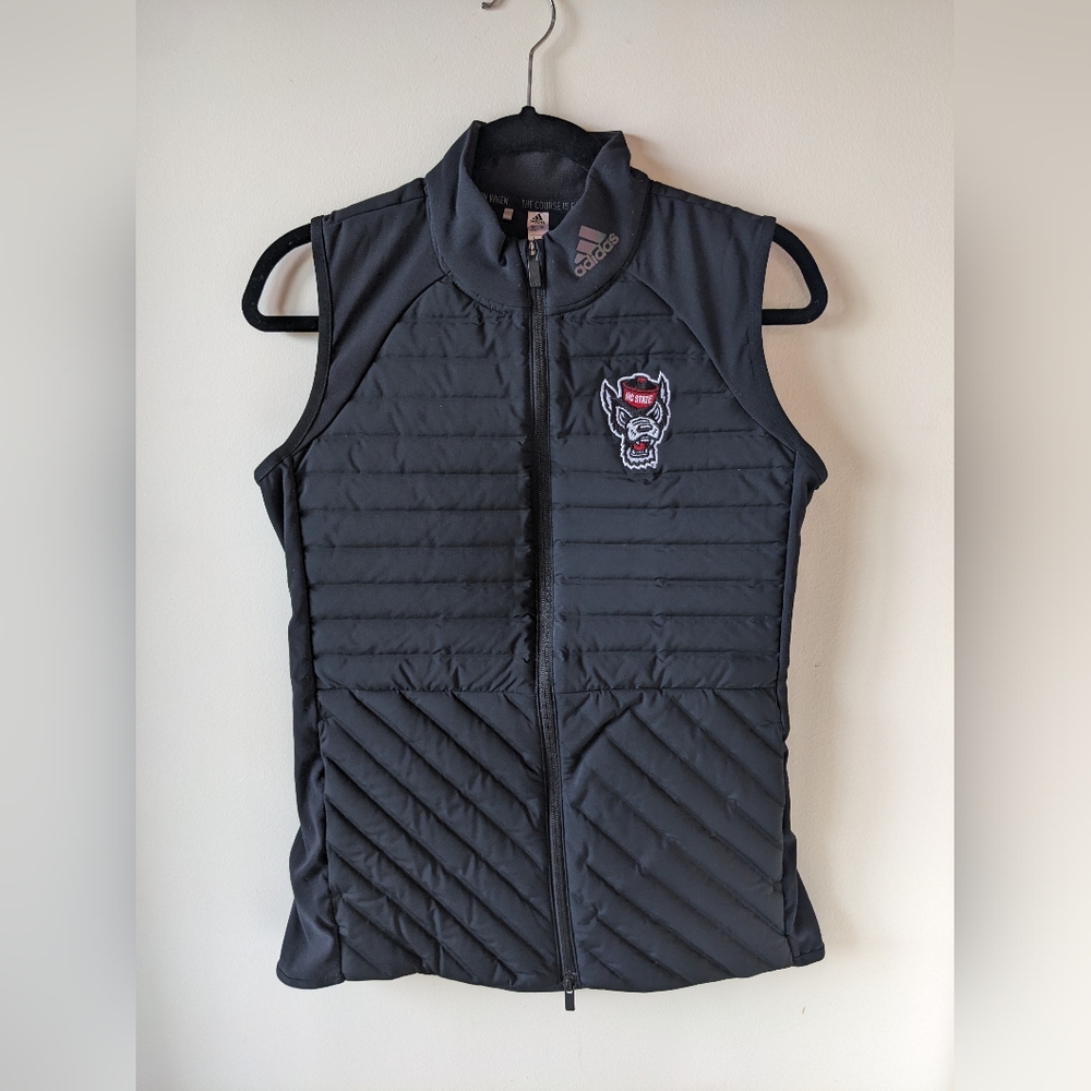 NC State Wolfpack Adidas Padded Fitted Vest